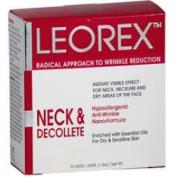 Neck&Decollete (10 саше). Гипоаллергенная нано-маска для экспресс-разглаживания морщин шеи и зоны декольте, LEOREX